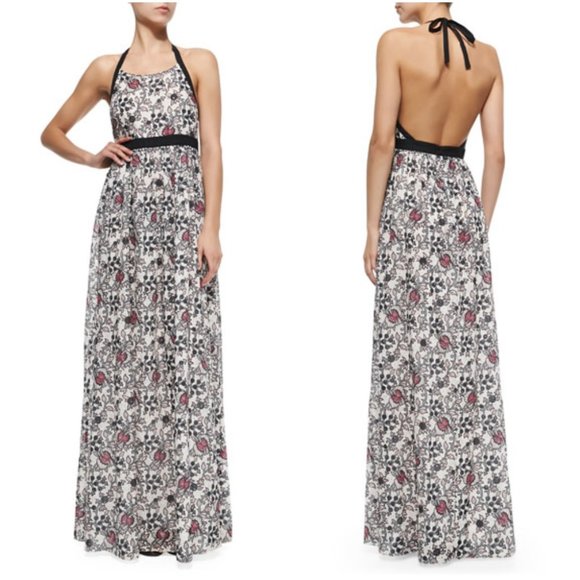Thakoon Dresses & Skirts - NWT THAKOON Addition Floral Halter Neck Maxi Dress